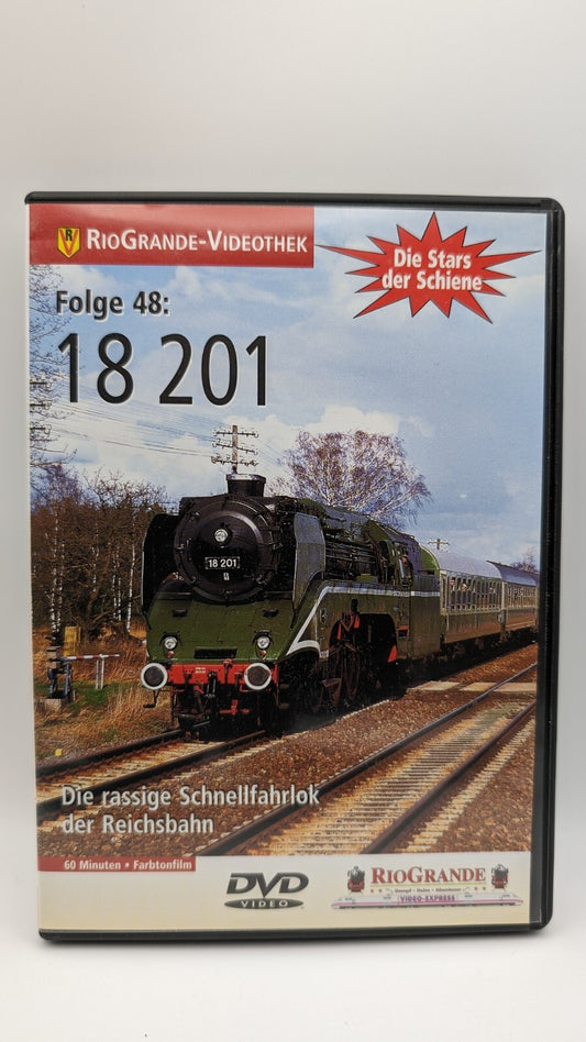 Rio Grande Stars Der Schiene Folge 48 - 18 201 Reichsbahn - Eisenbahn DVD