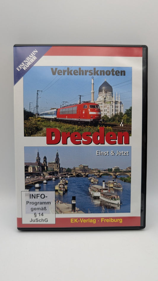 Eisenbahn Kurier - Verkehrsknoten Dresden - einst & jetzt - DVD