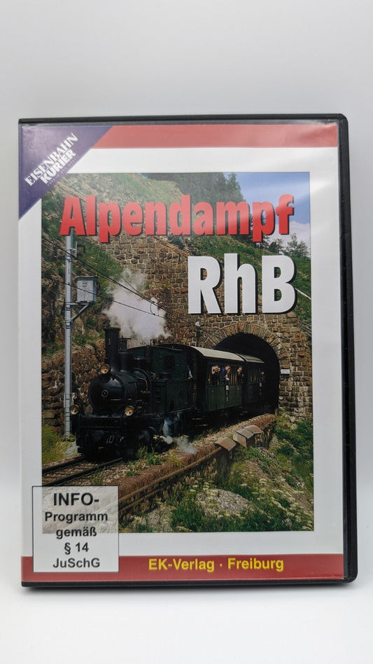 Eisenbahn Kurier - Alpendampf der RhB - DVD
