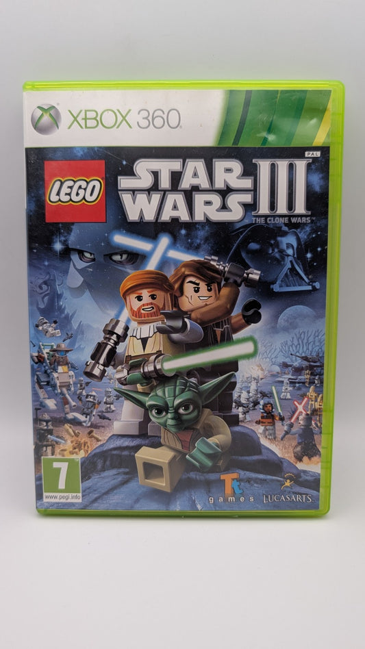 Lego Star Wars III 3 the Clone Wars - Microsoft Xbox 360