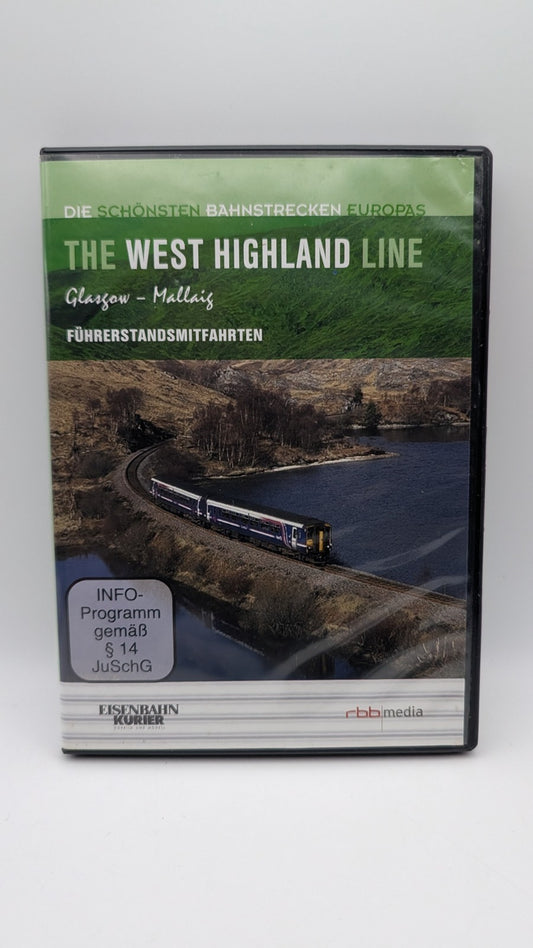 Eisenbahn Kurier - Führerstandsmitfahrten - The West Highland Line - DVD