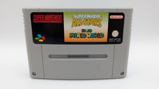 Super Mario Allstars + Mario World 🔋- Modul - Super Nintendo SNES
