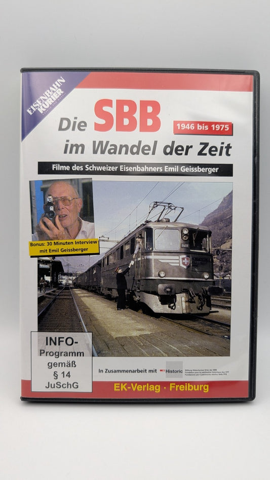 Eisenbahn Kurier - Die SBB im Wandel der Zeit 1946-1975 - DVD