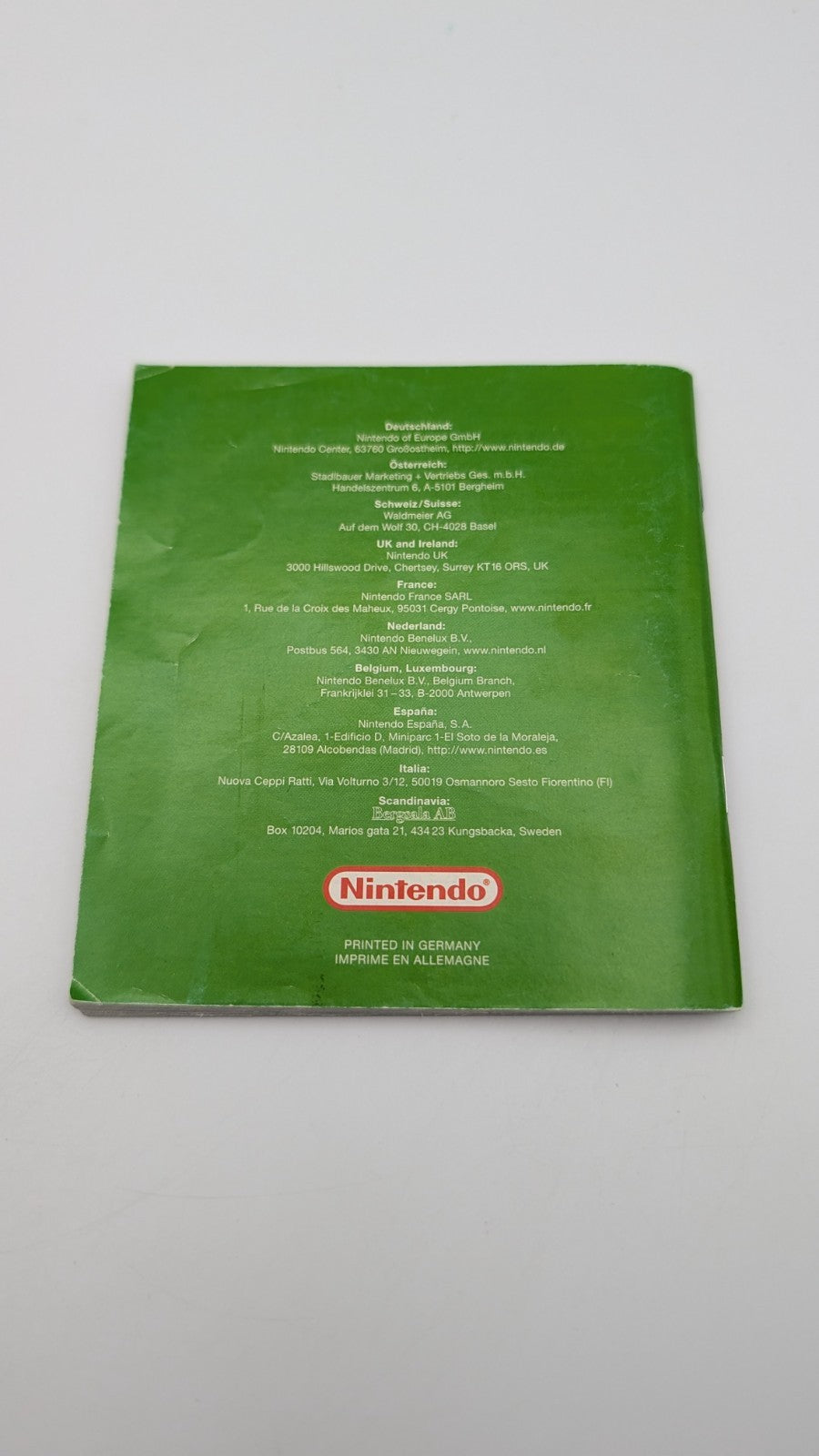 Warioland 4 - Modul - Anleitung - Nintendo GameBoy Advance
