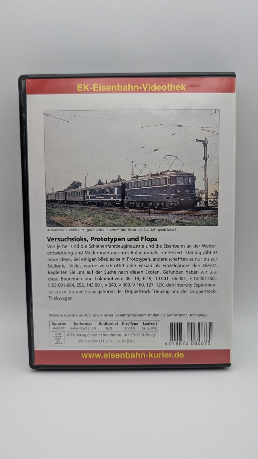 Eisenbahn Kurier - Versuchsloks Prototypen Flops - DVD