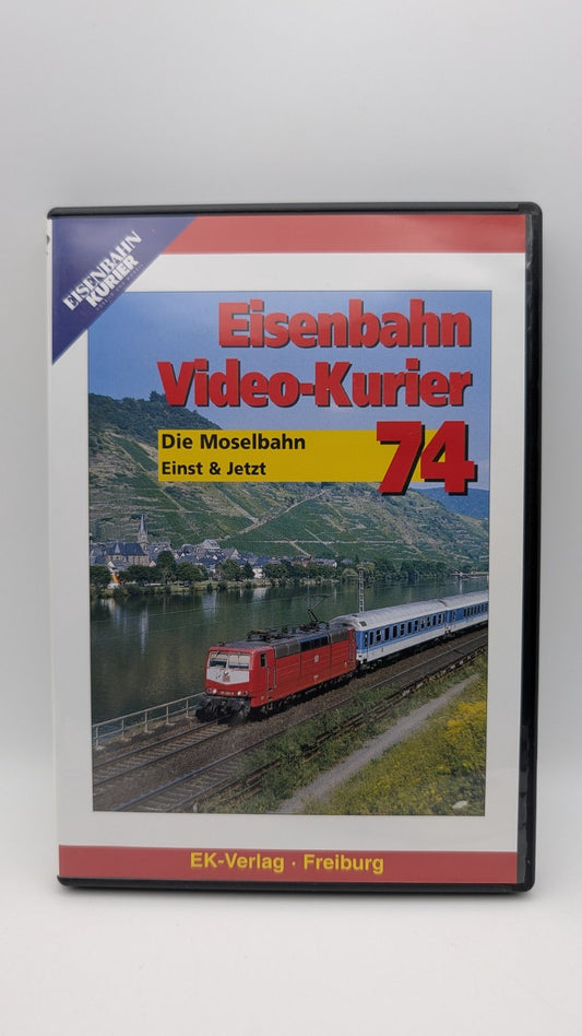 Eisenbahn Video Kurier 74 - Die Moselbahn Einst & Jetzt - DVD