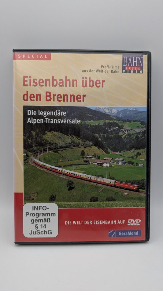 Eisenbahn über den Brenner Alpen-Transversale - Bahn Extra Video Geramond - DVD