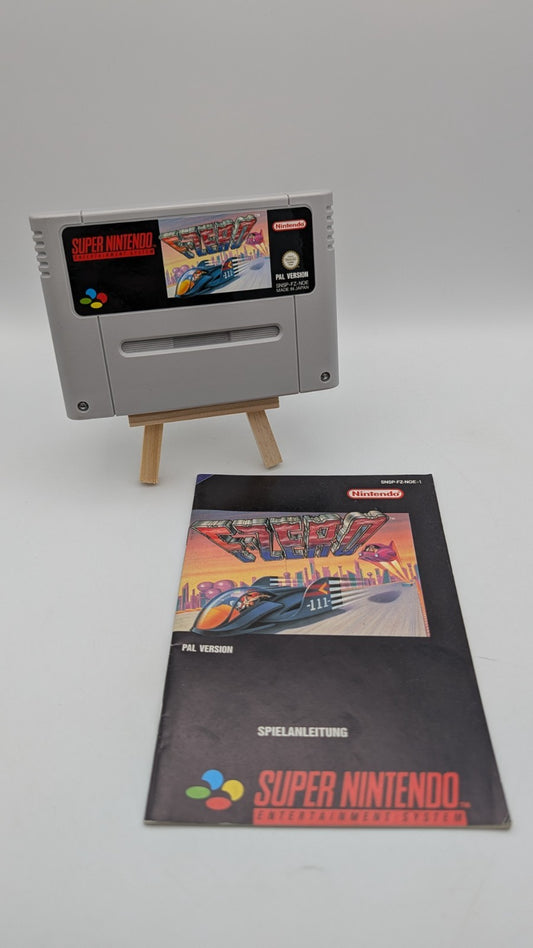 F-Zero - Modul - Anleitung - Super Nintendo SNES 0088