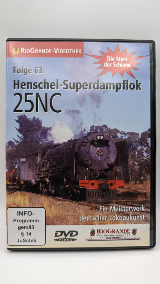 Rio Grande Stars der Schiene Folge 63 - Henschel Superdampflok 25NC DVD