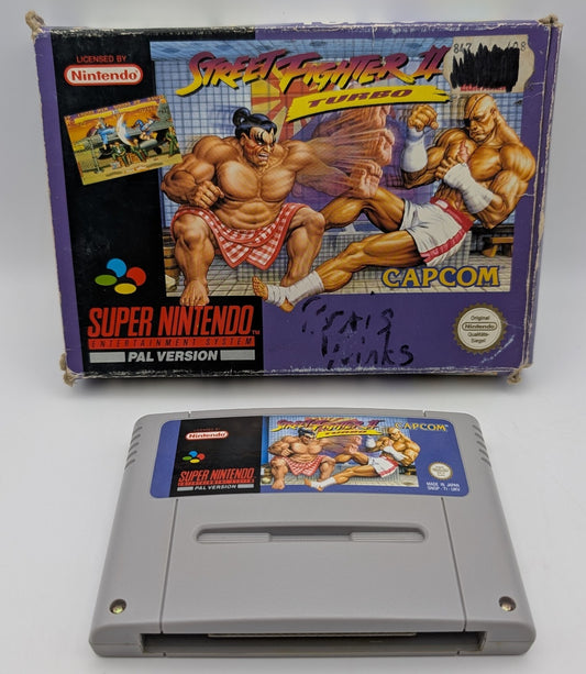Street Fighter II 2 Turbo - OVP - Modul - Super Nintendo SNES