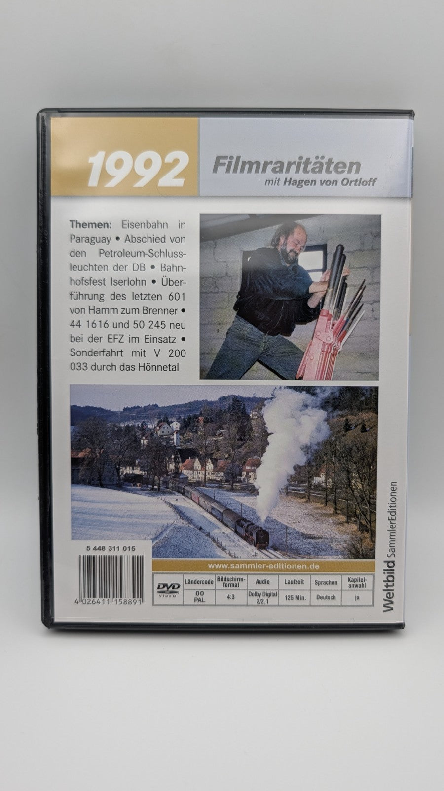 Rio Grande - Filmraritäten - Hagen Von Ortloff - 1992 - Eisenbahn DVD