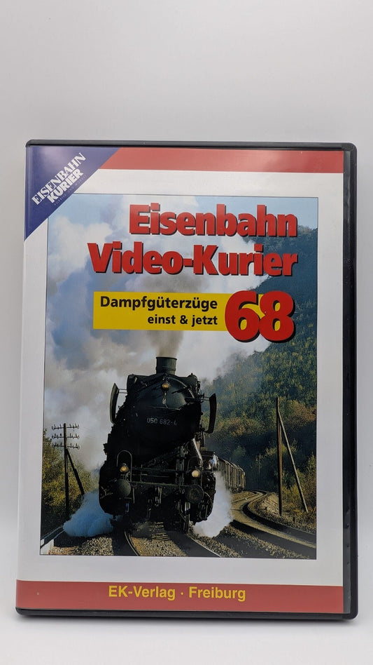 Eisenbahn Video Kurier 68 - Dampfgüterzüge einst & jetzt - DVD