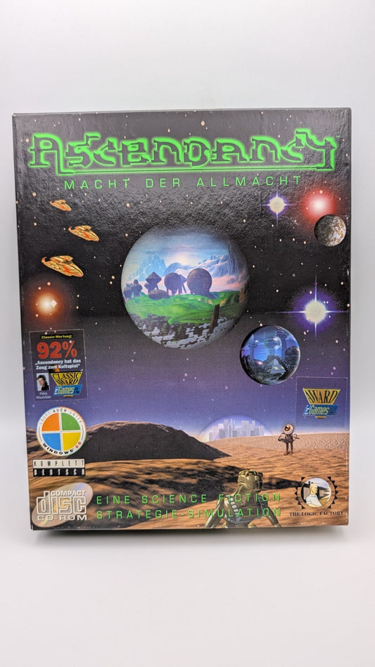 Ascendancy Macht der Allmacht - PC CD-ROM Big Box