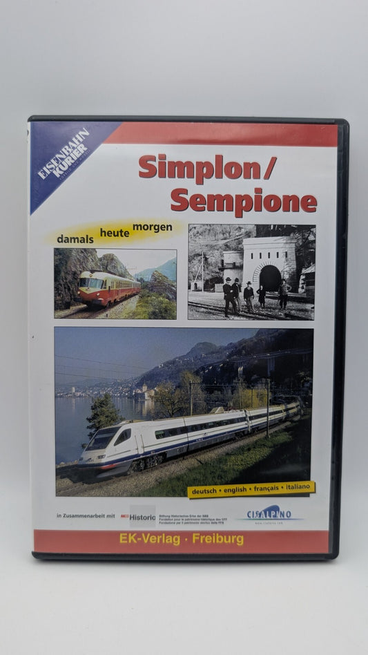 Eisenbahn Kurier - Simplon / Sempione - damals - heute - morgen - DVD