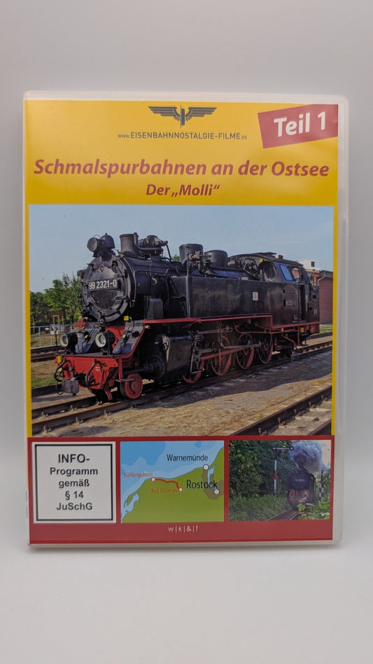 Schmalspurbahnen an der Ostsee "der Molli" - Teil 1 - DVD