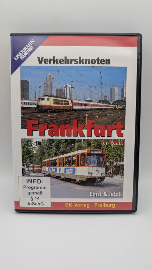 Eisenbahn Kurier - Verkehrsknoten Frankfurt am Main einst & jetzt - DVD