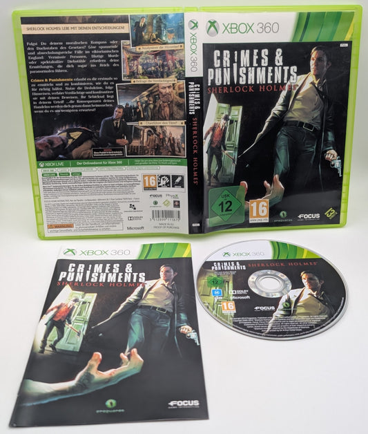 Crimes & Punishments Sherlock Homes - Microsoft Xbox 360