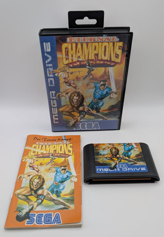 Eternal Champions - OVP - Modul - Anleitung - Sega Mega Drive