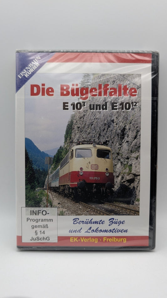 Eisenbahn Kurier - Die Bügelfalte E10.3 und E10.12 - DVD NEU