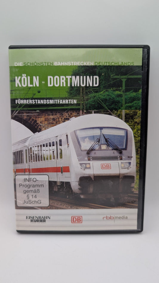 Eisenbann Kurier - Köln - Dortmund - Führerstandsmitfahrten - DVD