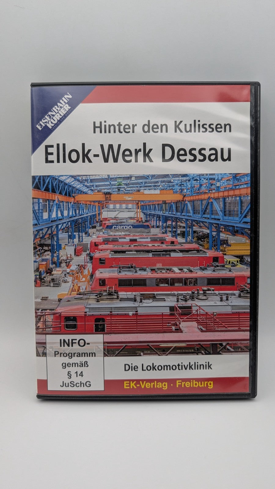 Eisenbahn Kurier - Hinter den Kulissen Ellok-Werk Dessau Lokomotivklinik - DVD