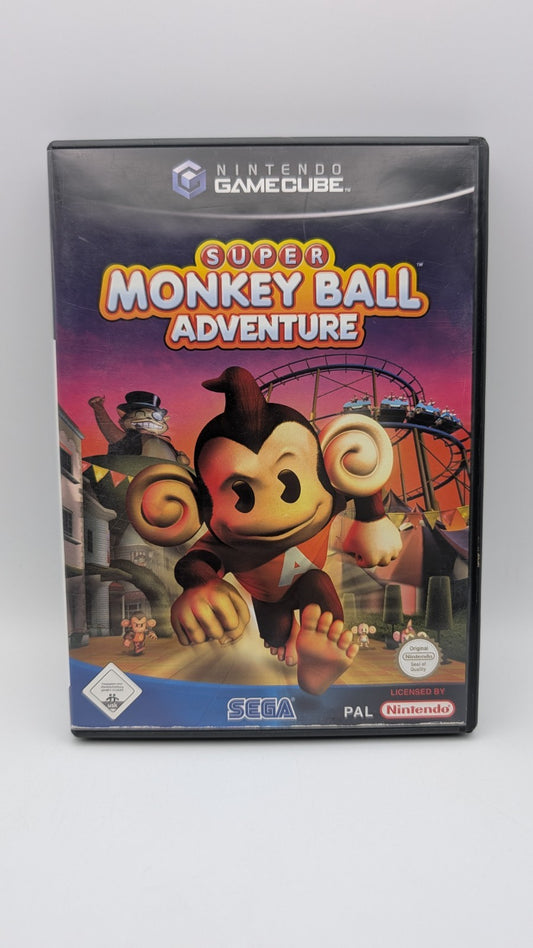 Super Monkey Ball Adventure - OVP - Anleitung - Nintendo GameCube