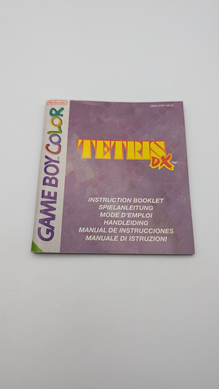 Tetris DX - Modul - Anleitung - Nintendo GameBoy