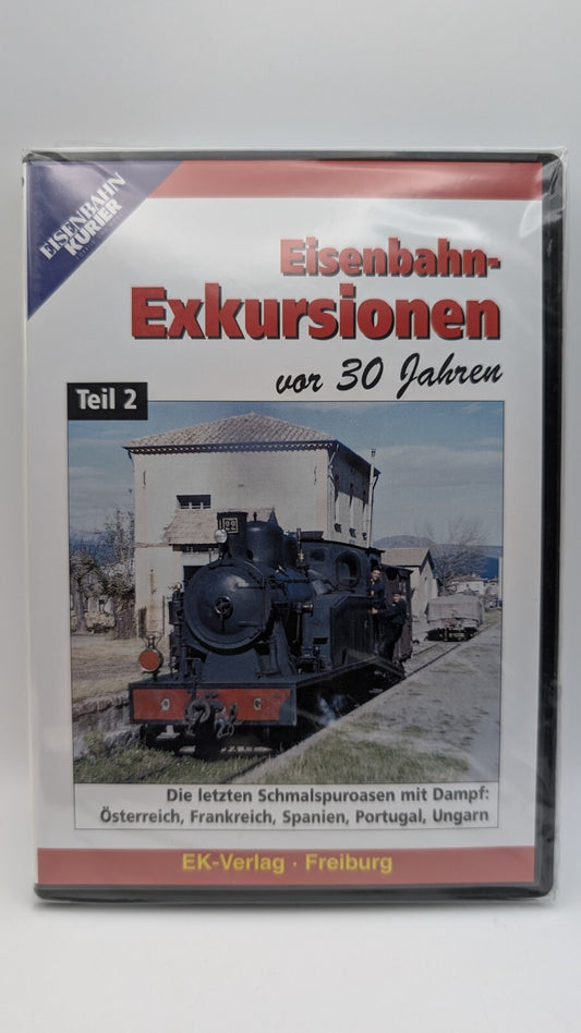Eisenbahn Kurier - Eisenbahnexkursionen vor 30 Jahren Teil 2 - DVD