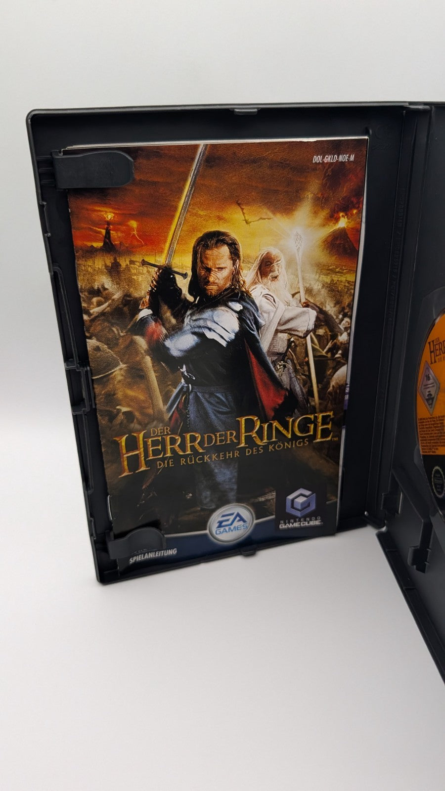 Der Herr der Ringe die Rückkehr des Königs - OVP - Anleitung - Nintendo GameCube
