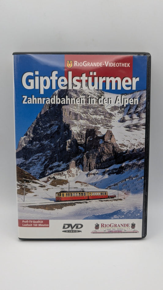 Rio Grande - Gipfelstürmer - Zahnradbahnen in den Alpen - Eisenbahn DVD