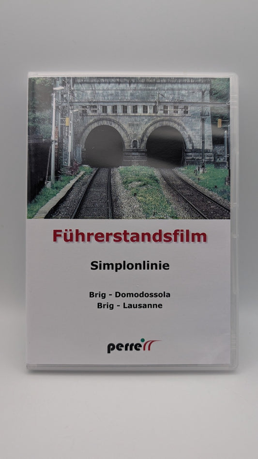 Führerstandsfilm - Simplonlinie - Brig Lausanne - Perren DVD Eisenbahn