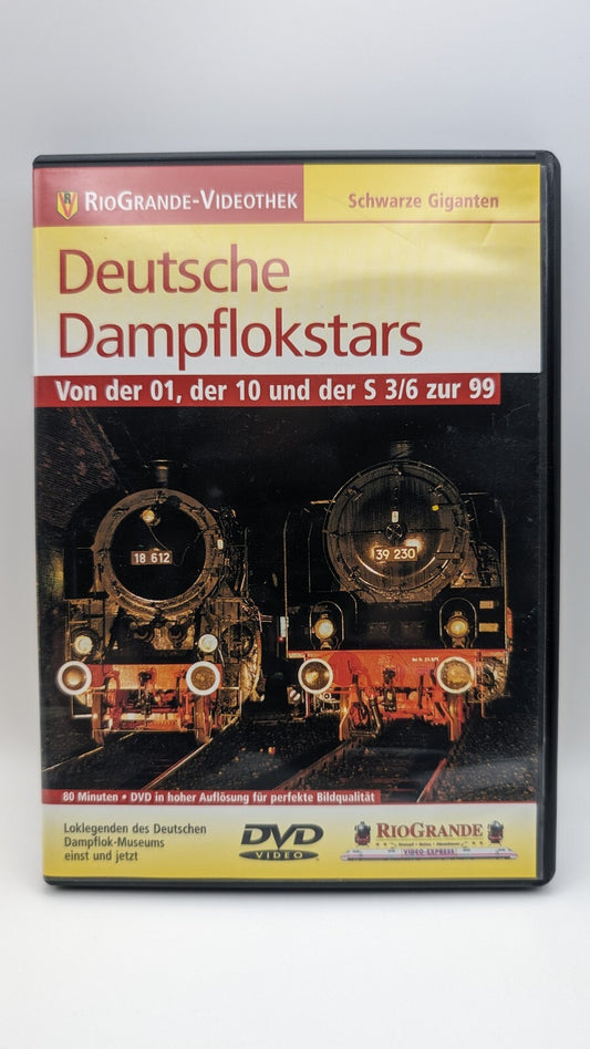 Rio Grande - Deutsche Dampflokstars - Von der 01 der 10 und der S 3/6 zur 99 DVD