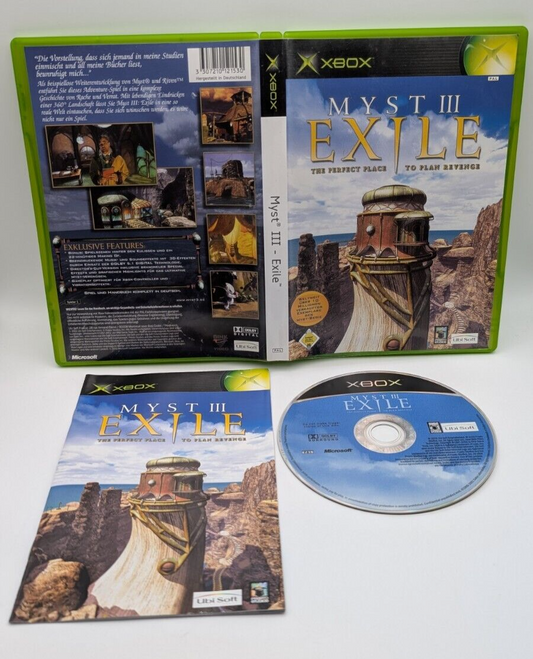 Myst 3 Exile - Microsoft Xbox Classic