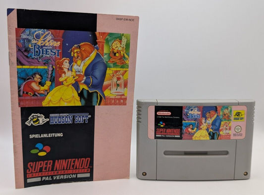Die Schöne und das Biest - Modul - Anleitung - Super Nintendo SNES