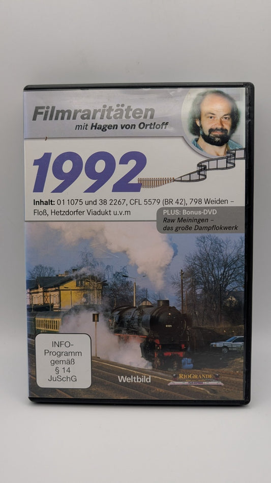 Rio Grande - Filmraritäten - Hagen Von Ortloff - 1992 - Eisenbahn DVD