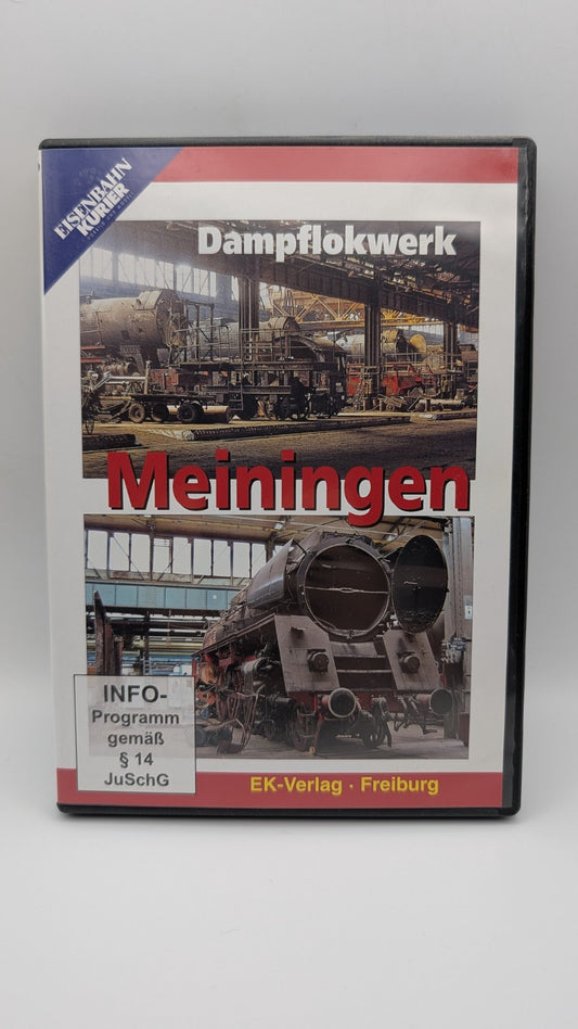 Eisenbahn Kurier - Dampflokwerk Meiningen - DVD