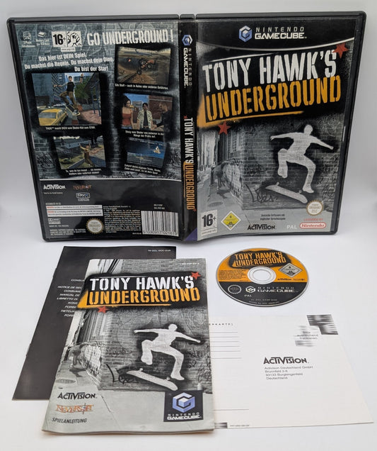 Tony Hawk's Underground - OVP - Anleitung - Nintendo GameCube