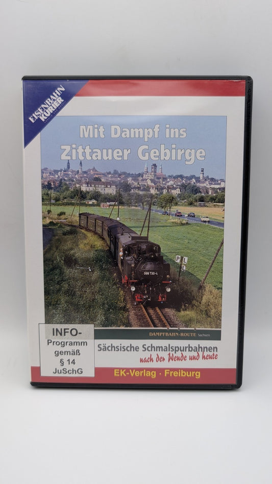 Eisenbahn Kurier - Mit Dampf ins Zittauer Gebirge - DVD