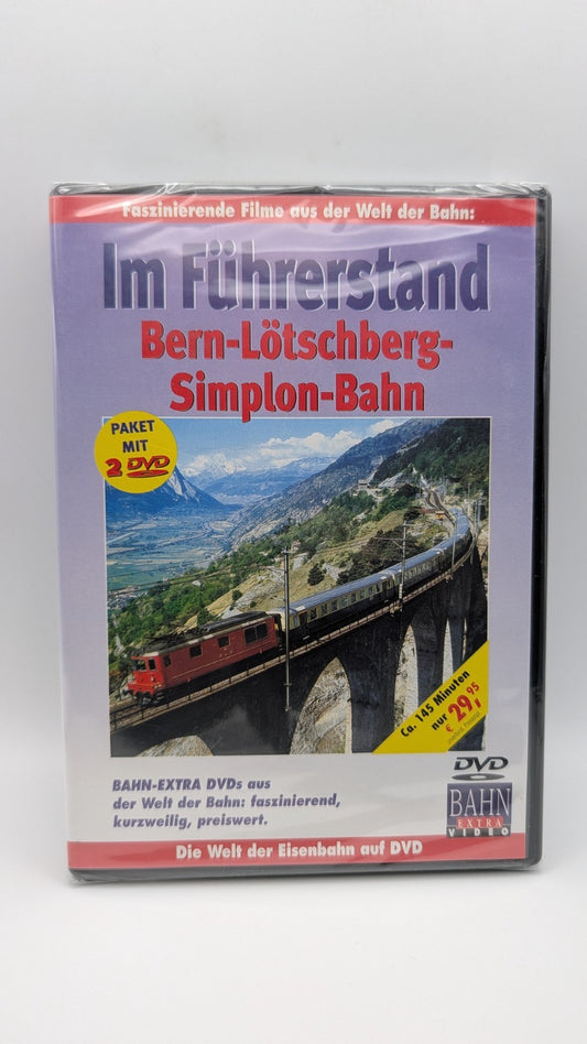 Im Führerstand - Bern-Lötschberg-Simplon-Bahn - Bahn Extra Video - DVD NEU
