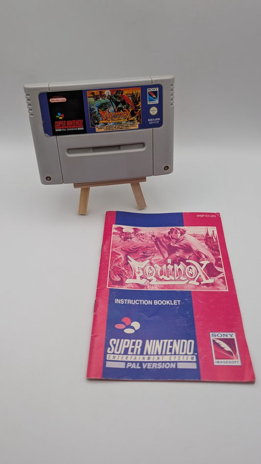 Equinox - Modul - Anleitung - Super Nintendo SNES