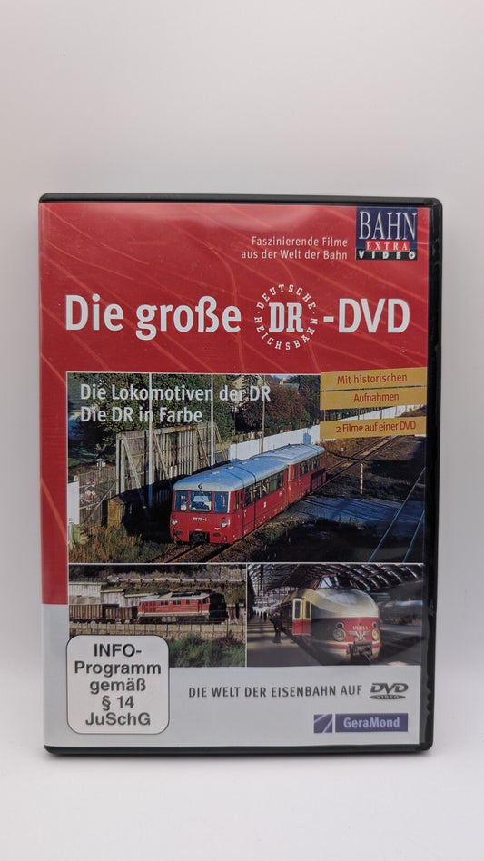 Die große DR-DVD - "Die Lokomotiven der DR" und "Die DR in Farbe" Geramond Bahn