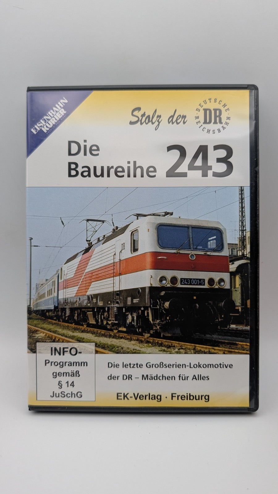 Eisenbahn Kurier - Die Baureihe 243 - Die letzte Großserien-Lokomotive - DVD