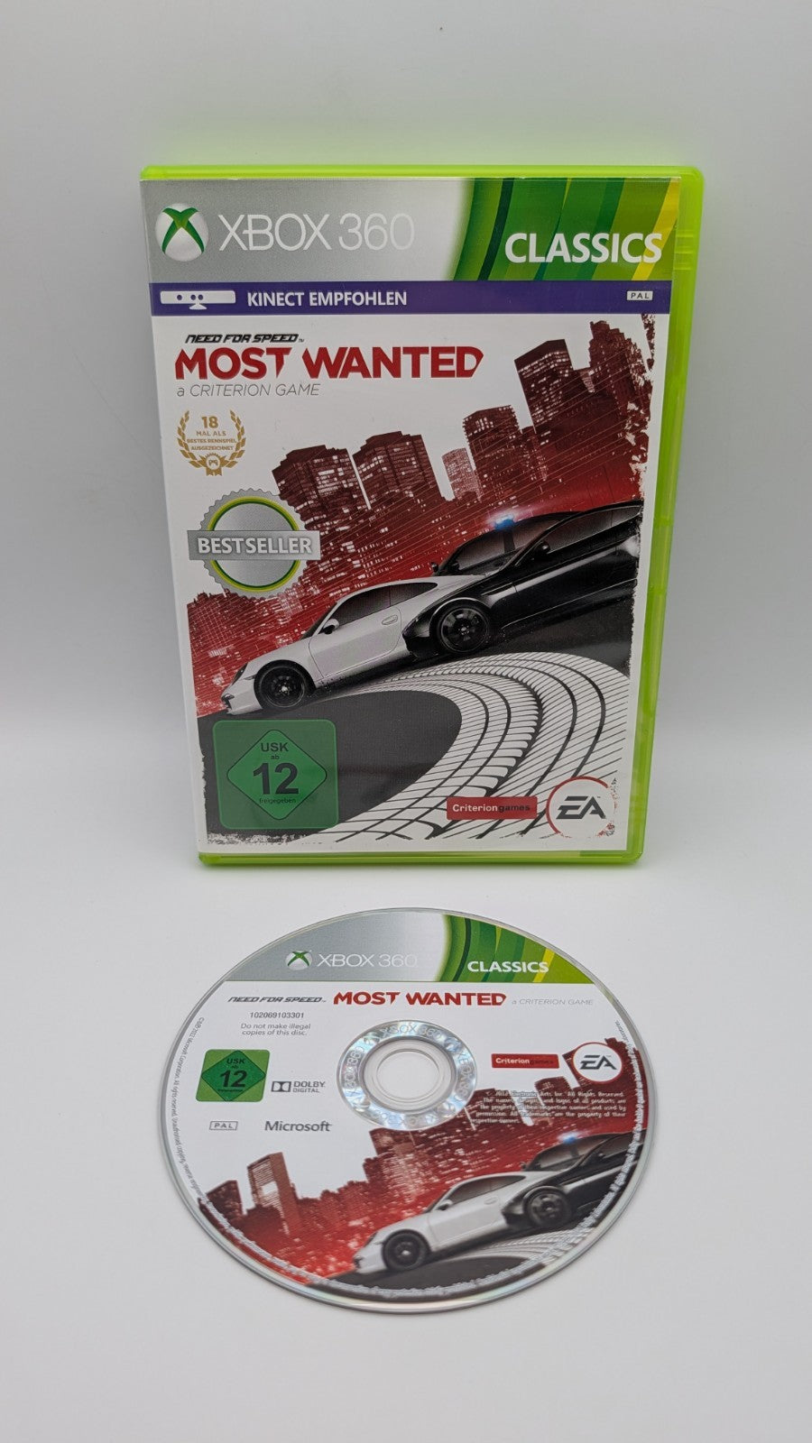 Need for Speed Most Wanted - Microsoft Xbox 360