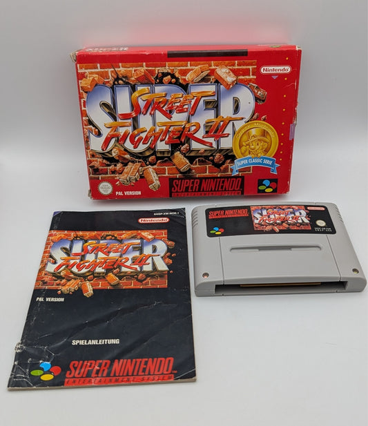 Super Street Fighter II 2 - OVP - Modul - Anleitung - Super Nintendo SNES