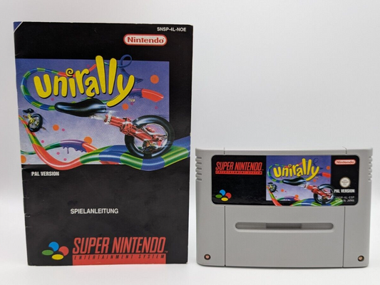 Unirally 🔋 - Modul - Anleitung - Super Nintendo SNES