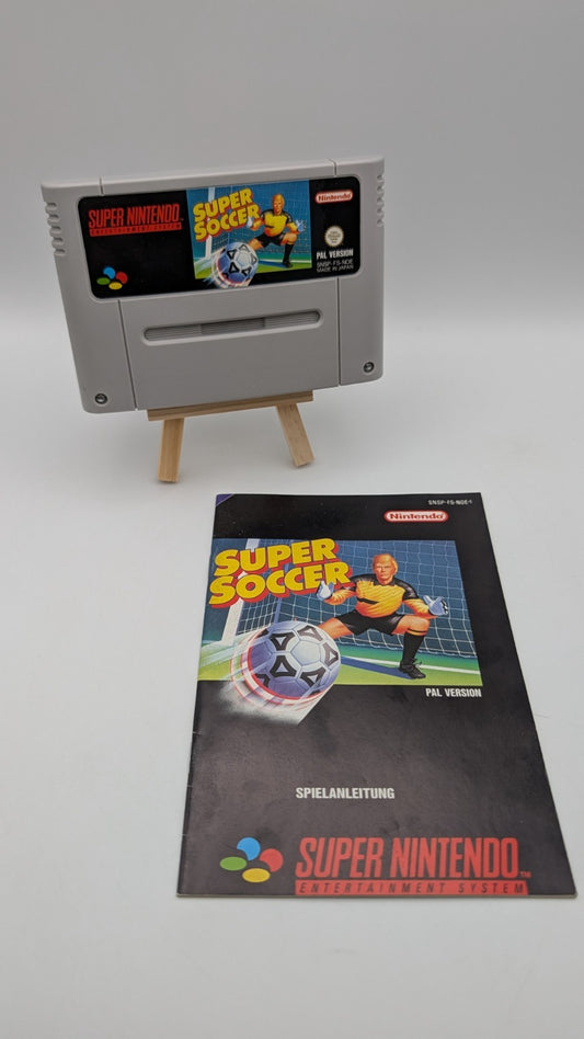 Super Soccer - Modul - Anleitung - Super Nintendo SNES 0090