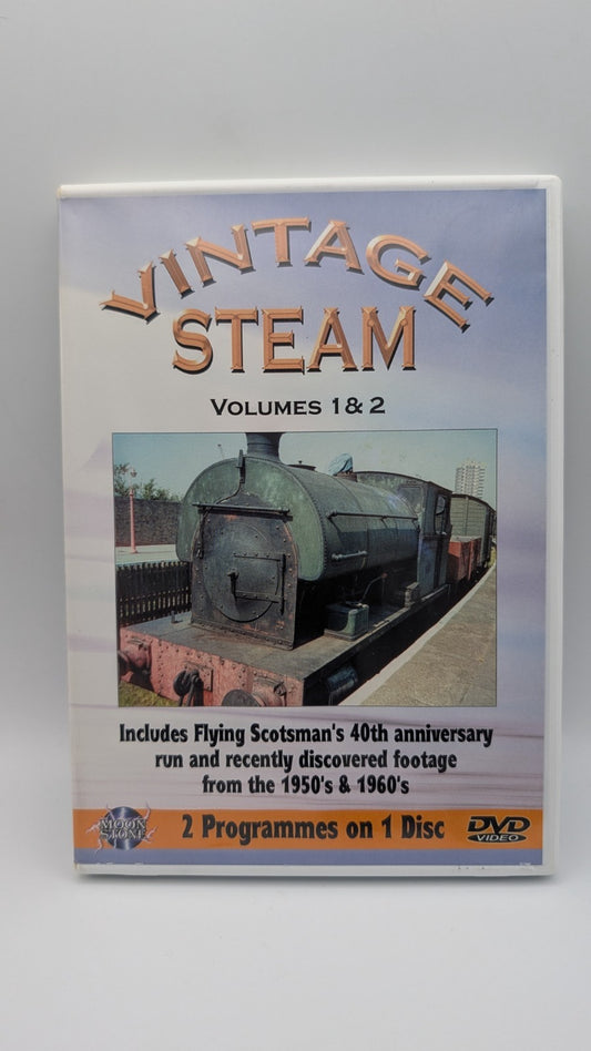 Vintage Steams Volume 1 & 2 Flying Scotsman's 40th Anniversary - Eisenbahn DVD