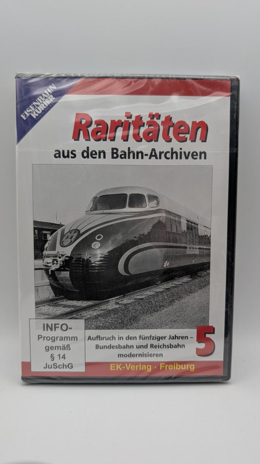 Eisenbahn Kurier - Raritäten aus den Bahn-Archiven Teil 5 - Reichsbahn - DVD NEU