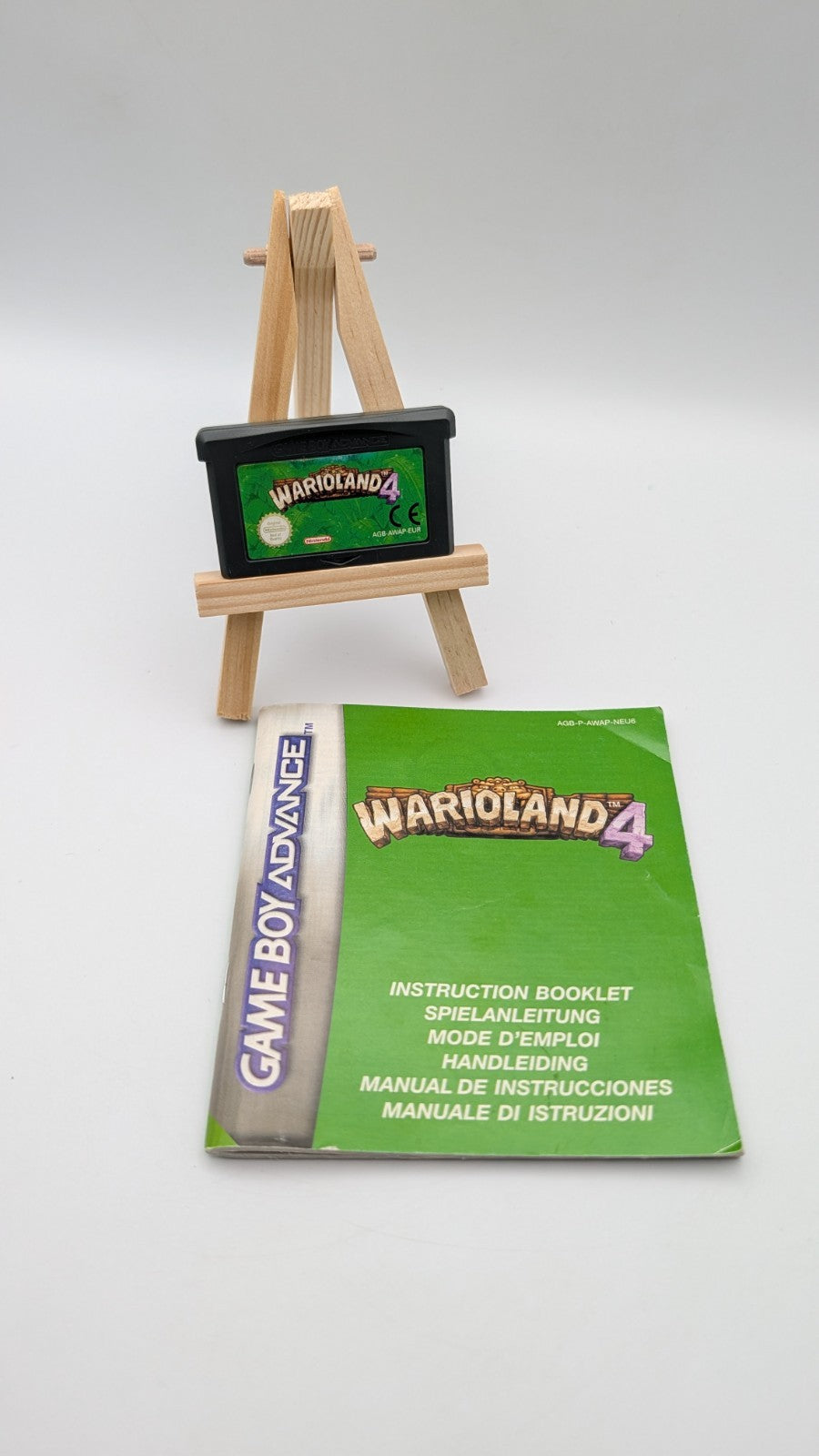 Warioland 4 - Modul - Anleitung - Nintendo GameBoy Advance