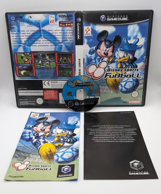 Disney Sports Fußball - OVP - Anleitung - Nintendo GameCube